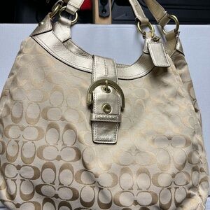 Lynn Soho cream/gold Hobo Women'sBag